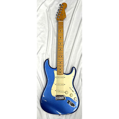 Fender Used Fender American Ultra Stratocaster Metallic Blue Solid Body Electric Guitar