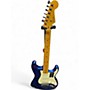 Used Fender American Ultra Stratocaster Metallic Blue Solid Body Electric Guitar Metallic Blue