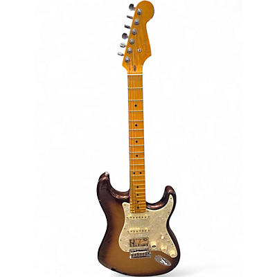 Used Fender American Ultra Stratocaster Mocha burst Solid Body Electric Guitar