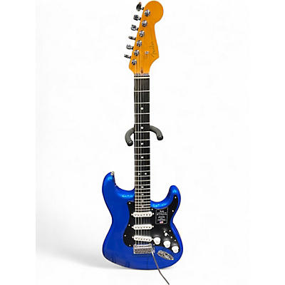 Used Fender American Ultra Stratocaster Noble Blue Solid Body Electric Guitar