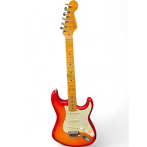Used Fender American Ultra Stratocaster PLASMA RED BURST Solid Body Electric Guitar PLASMA RED BURST
