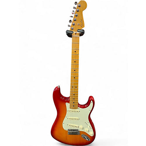 Used Fender American Ultra Stratocaster PLASMA RED BURST Solid Body Electric Guitar PLASMA RED BURST
