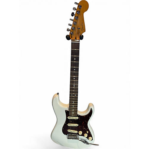 Used Fender American Ultra Stratocaster Polar White Solid Body Electric Guitar Polar White