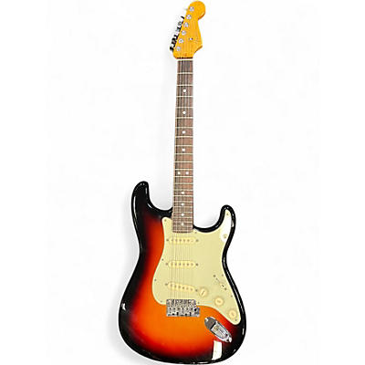 Used Fender American Ultra Stratocaster Tobacco Sunburst Solid Body Electric Guitar