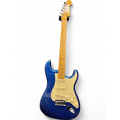 Used Fender American Ultra Stratocaster blue Solid Body Electric Guitar