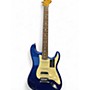 Used Fender American Ultra Stratocaster cobra blue Solid Body Electric Guitar cobra blue