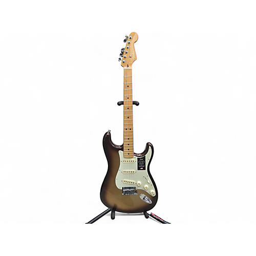 Fender Used Fender American Ultra Stratocaster mocha burst Solid Body Electric Guitar mocha burst