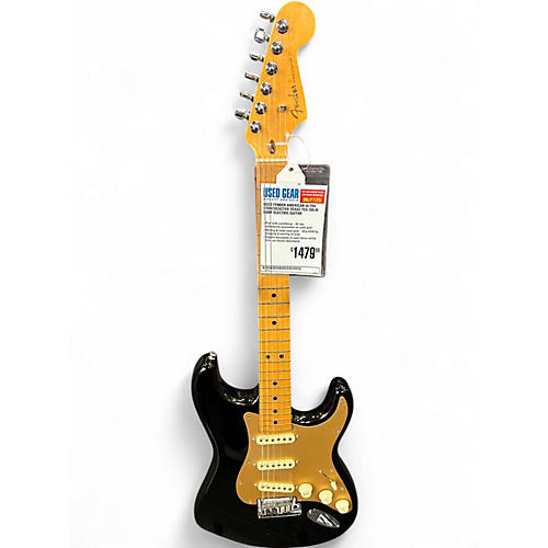 Used Fender American Ultra Stratocaster texas tea Solid Body Electric Guitar texas tea