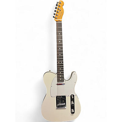 Used Fender American Ultra Telecaster Arctic White Solid Body Electric Guitar