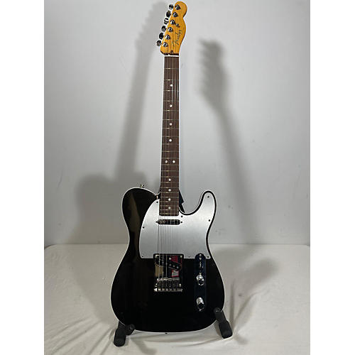 Fender Used Fender American Ultra Telecaster Black And Silver Solid Body Electric Guitar Black and Silver