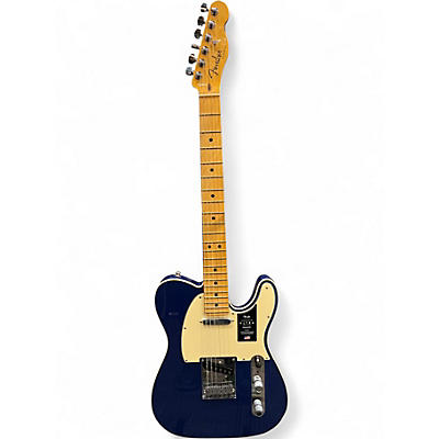 Used Fender American Ultra Telecaster Blue Solid Body Electric Guitar