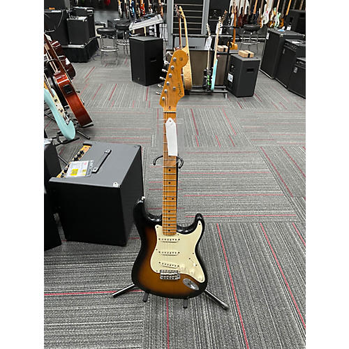 Used Fender American Vintage 1956 Stratocaster 2 Color Sunburst Solid Body Electric Guitar 2 Color Sunburst