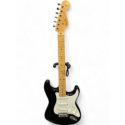 Used Fender American Vintage 1956 Stratocaster Black Solid Body Electric Guitar