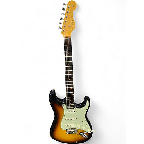 Used Fender American Vintage 1959 Stratocaster 3 Color Sunburst Solid Body Electric Guitar 3 Color Sunburst