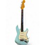 Used Fender American Vintage 1962 Stratocaster blue Solid Body Electric Guitar blue