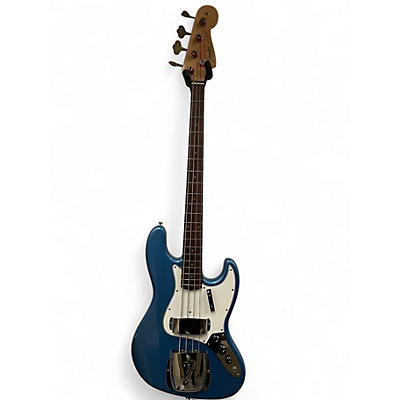 Used Fender American Vintage 1964 Jazz Bass Lake Placid Blue Electric Bass Guitar
