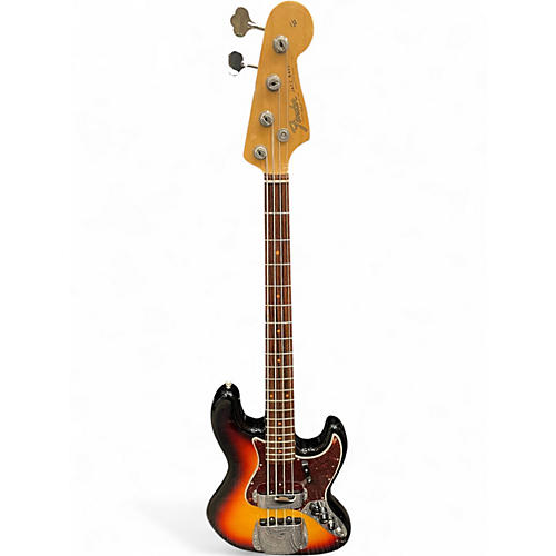 Used Fender American Vintage 64 Jazz Bass 2 Color Sunburst Electric Bass Guitar 2 Color Sunburst