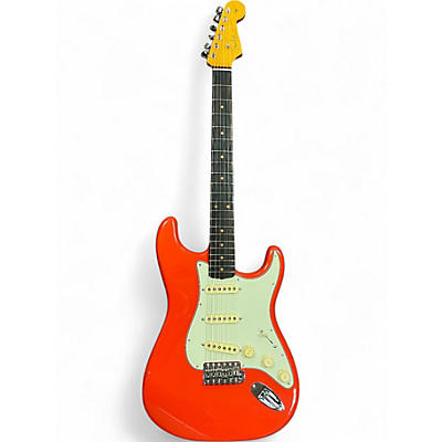 Used Fender American Vintage II 1961 Stratocaster Fiesta Red Solid Body Electric Guitar