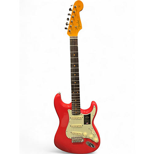 Used Fender American Vintage II 1961 Stratocaster Fiesta Red Solid Body Electric Guitar Fiesta Red