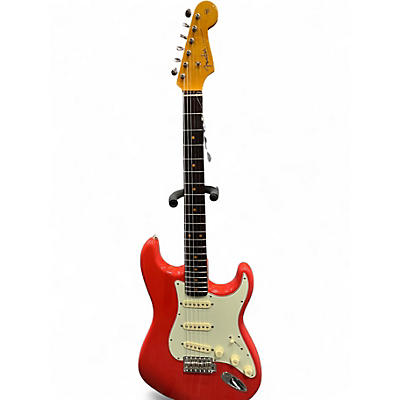 Used Fender American Vintage II 1961 Stratocaster Fiesta Red Solid Body Electric Guitar