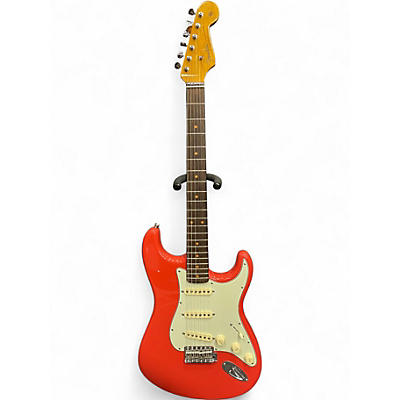 Used Fender American Vintage II 1961 Stratocaster Fiesta Red Solid Body Electric Guitar