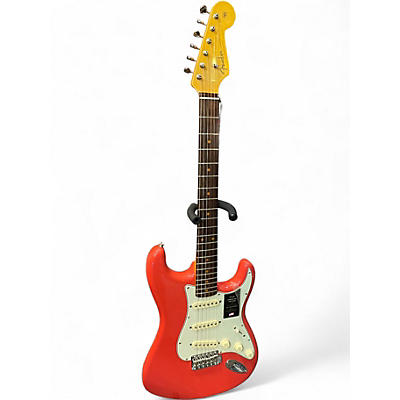 Used Fender American Vintage II 1961 Stratocaster Fiesta Red Solid Body Electric Guitar