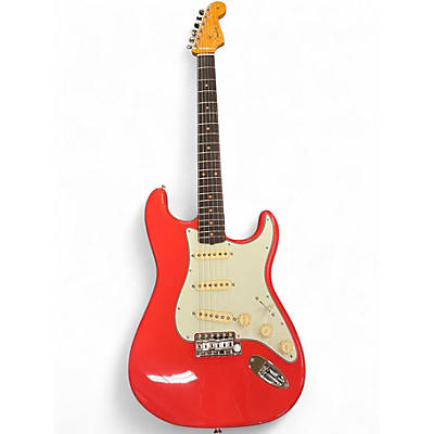 Used Fender American Vintage II 1961 Stratocaster Fiesta Red Solid Body Electric Guitar