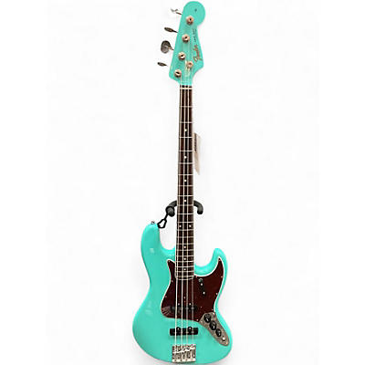 Used Fender American Vintage II 1966 Jazz Sea Foam Green Electric Bass Guitar