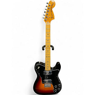 Used Fender American Vintage II 1975 Telecaster Deluxe 2 Tone Sunburst Solid Body Electric Guitar