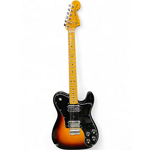 Used Fender American Vintage II 1975 Telecaster Deluxe 3 Color Sunburst Solid Body Electric Guitar 3 Color Sunburst