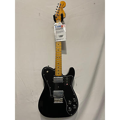 Fender Used Fender American Vintage II 1975 Telecaster Deluxe Black Solid Body Electric Guitar