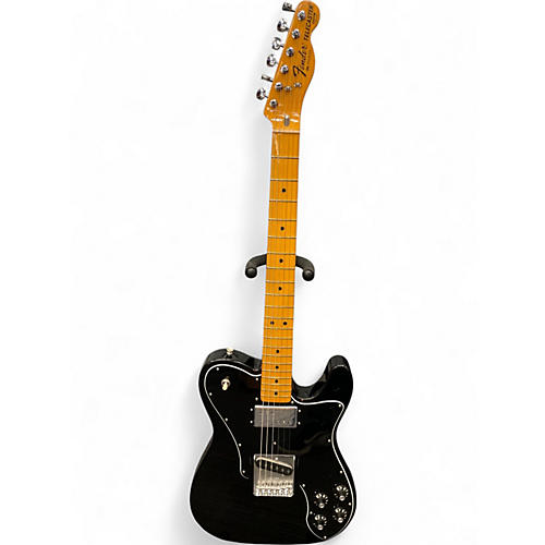 Used Fender American Vintage II 1977 Telecaster Black Solid Body Electric Guitar Black