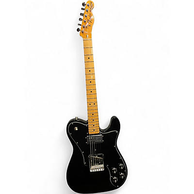 Used Fender American Vintage II 1977 Telecaster Custom Black Solid Body Electric Guitar