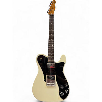 Used Fender American Vintage II 1977 Telecaster Custom Olympic White Solid Body Electric Guitar
