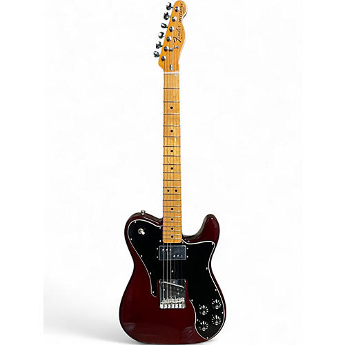 Used Fender American Vintage II 1977 Telecaster Custom Wine Solid Body Electric Guitar Wine