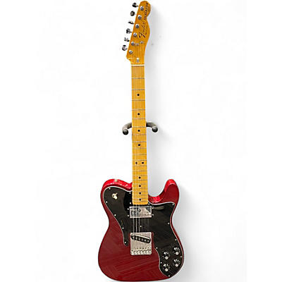 Used Fender American Vintage II 1977 Telecaster Custom Wine Solid Body Electric Guitar