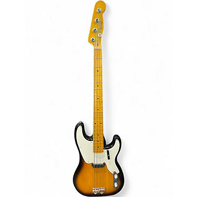Used Fender American Vintage II Precision Bass Sunburst Electric Bass Guitar
