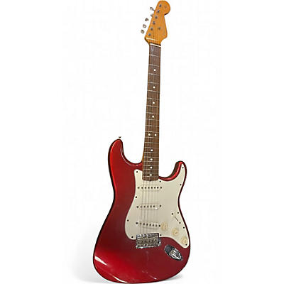 Fender Used Fender American Vintage Reissue Stratocaster Candy Apple Red Solid Body Electric Guitar