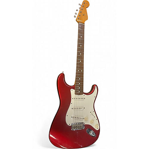 Fender Used Fender American Vintage Reissue Stratocaster Candy Apple Red Solid Body Electric Guitar Candy Apple Red