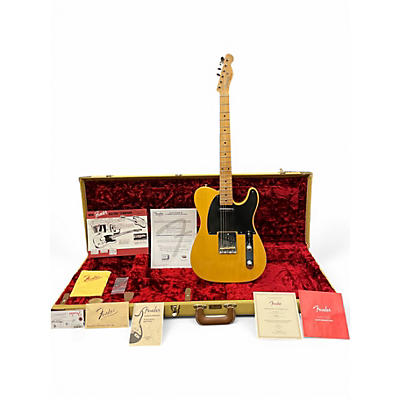 Used Fender American Vintage Thin Skin 1952 Telecaster Reissue Butterscotch Solid Body Electric Guitar