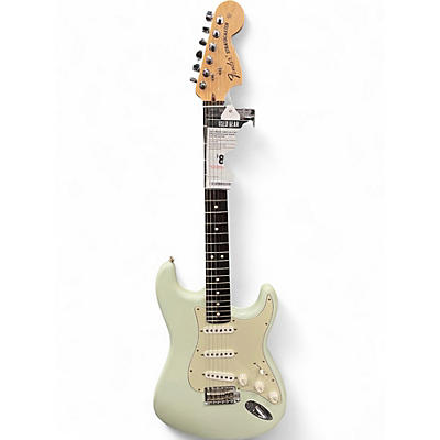 Used Fender American standard stratocaster Surf Green Solid Body Electric Guitar