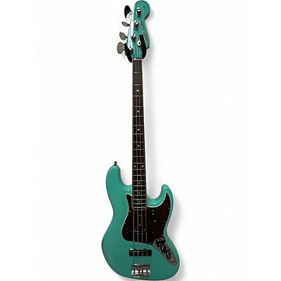 Used Fender American vintage ii jazz bass 66 reissue  Seafoam Green Electric Bass Guitar