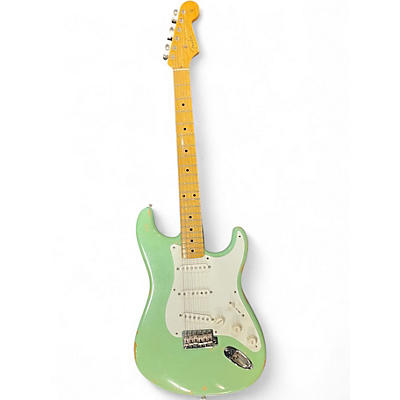 Used Fender American vintage reissue '56 Seafoam Green Solid Body Electric Guitar