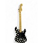 Used Fender Artist Series Buddy Guy Polka Dot Stratocaster Black With White Polka Dots Solid Body Electric Guitar Black With White Polka Dots