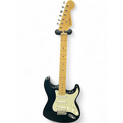 Used Fender Artist Series Eric Clapton Stratocaster BLACK Solid Body Electric Guitar