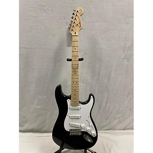 Fender Used Fender Artist Series Eric Clapton Stratocaster Black Solid Body Electric Guitar Black