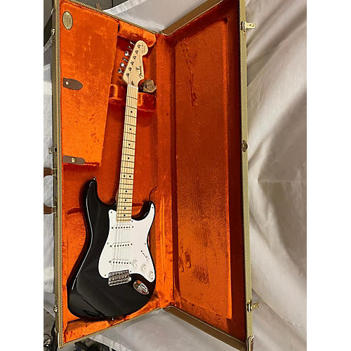 Fender Used Fender Artist Series Eric Clapton Stratocaster Black Solid Body Electric Guitar Black