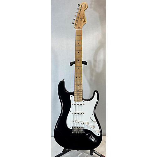 Fender Used Fender Artist Series Eric Clapton Stratocaster Black Solid Body Electric Guitar Black