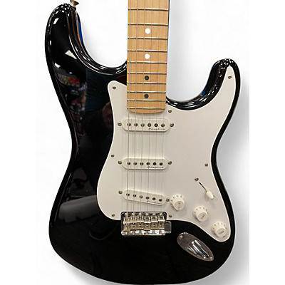 Fender Used Fender Artist Series Eric Clapton Stratocaster Black Solid Body Electric Guitar