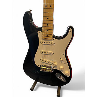 Used Fender Artist Series Eric Clapton Stratocaster Black Solid Body Electric Guitar